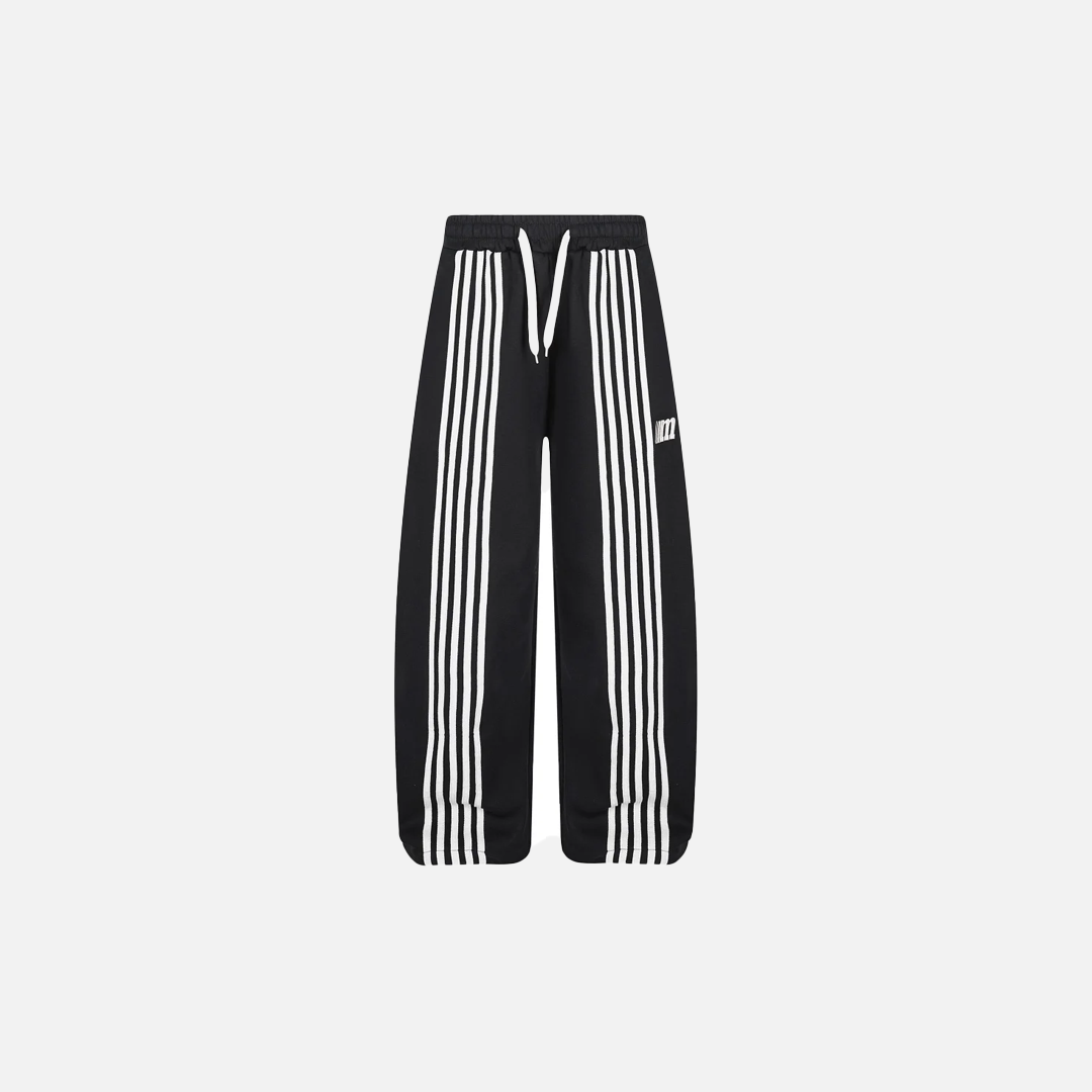 Y2K Çizgili Jogger, detay görünüm — Navra Wear