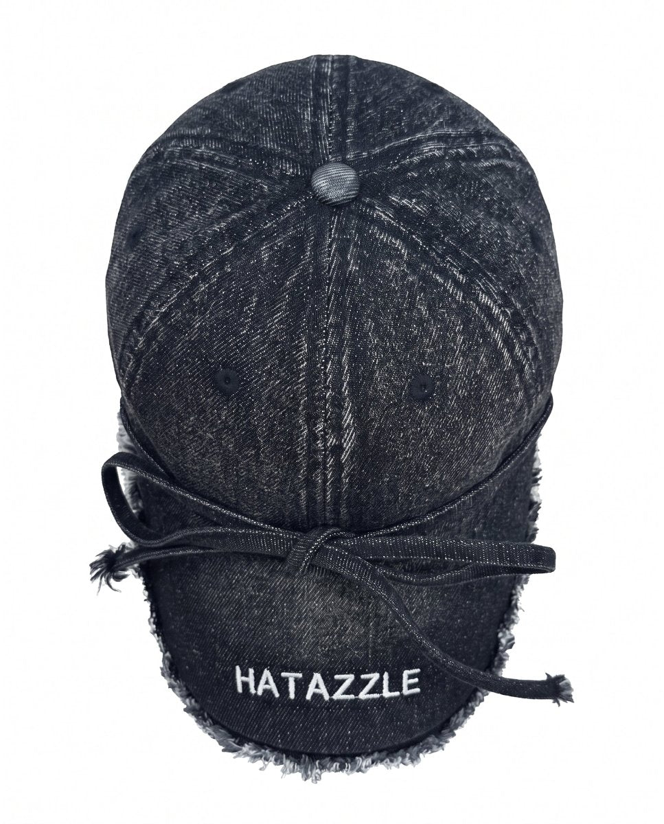 Saçaklı Denim Şapka