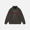 Bol Kesim Y2K Harf Baskılı Sweatshirt