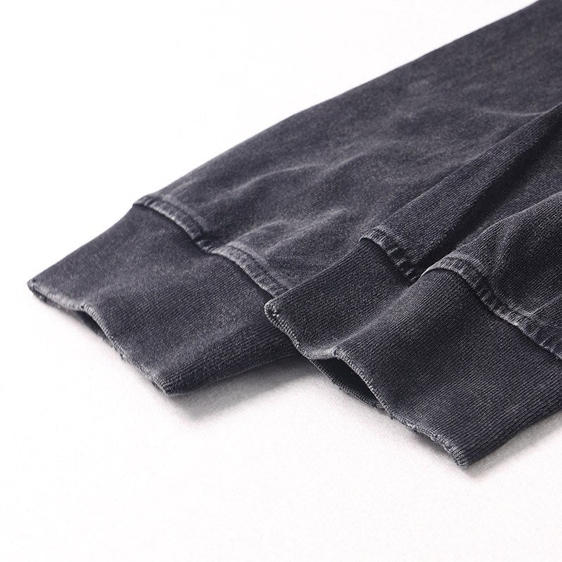 Oversize Şeytan Baskılı Sweatshirt