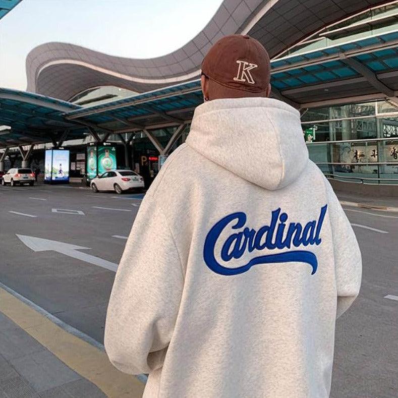 Cardinal Bird Print Hoodie