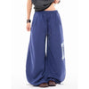 Wide Leg Harf Baskılı Jogger, yan görünüm — Navra Wear
