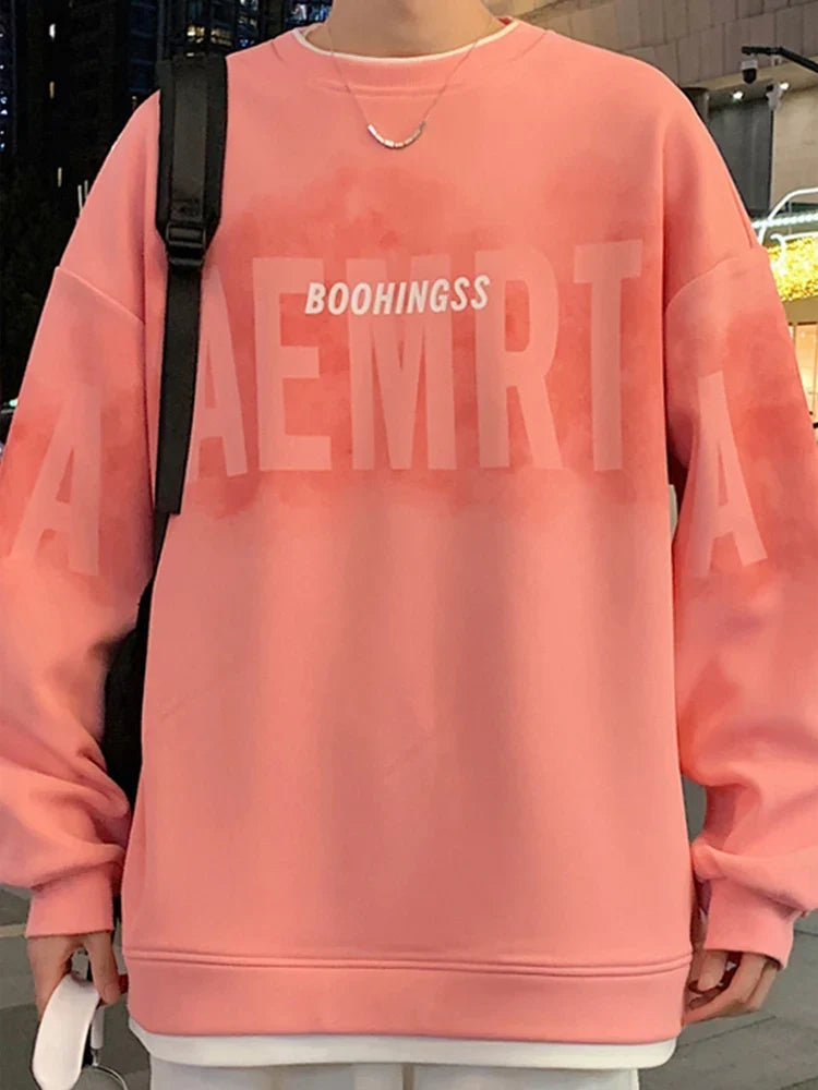 İki Parça Görünümlü Premium Hip Hop Punk Sweatshirt