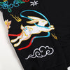 Oversize Çin Nakışlı Sweatshirt