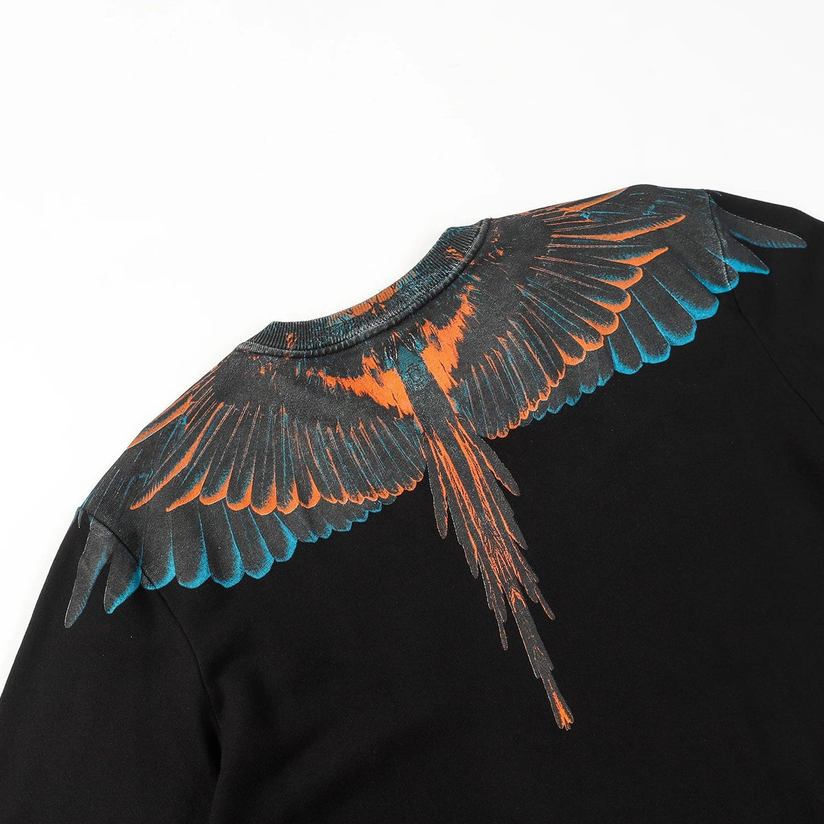 Premium Marcelo Burlon Kanat Baskılı Sweatshirt
