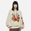 Alevli İskelet Sweatshirt