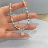 Zarif Cam İnci Choker Kolye