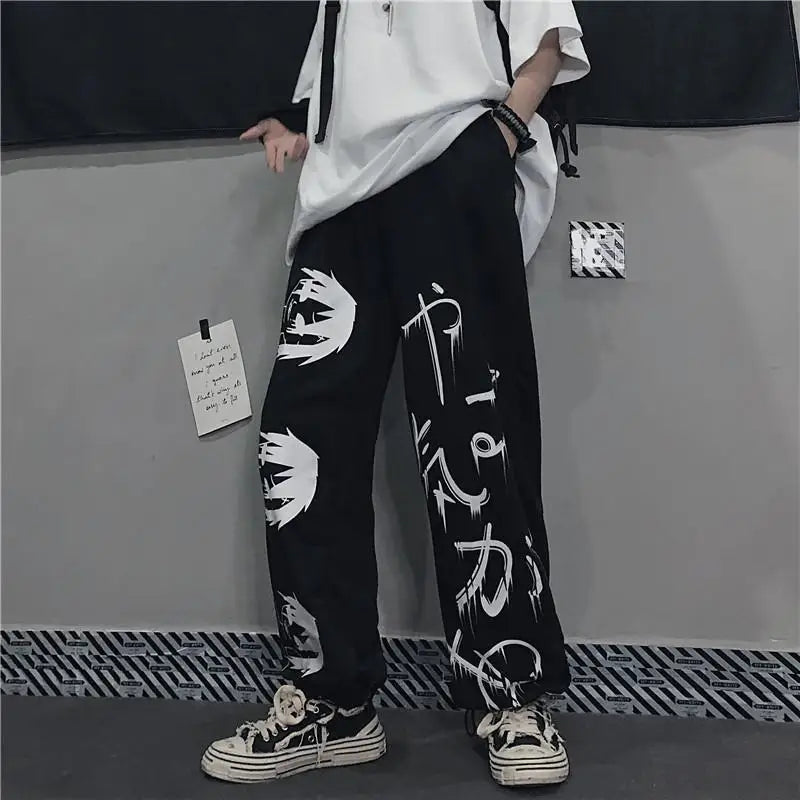 Anime Baskılı Jogger Eşofman Altı