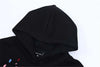 Baharlık Havalı Standart Nakışlı Bol Kesim Kapüşonlu Sweatshirt