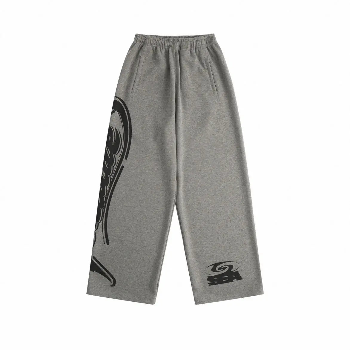 Hip-Hop Baskılı Jogger, arka görünüm — Navra Wear