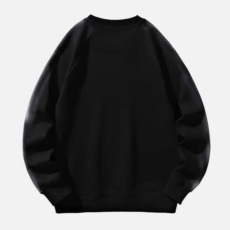 Oversize Cityboy Parçalı Hip Hop Sweatshirt