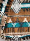 Erkek Aztek Desenli Polar Sweatshirt