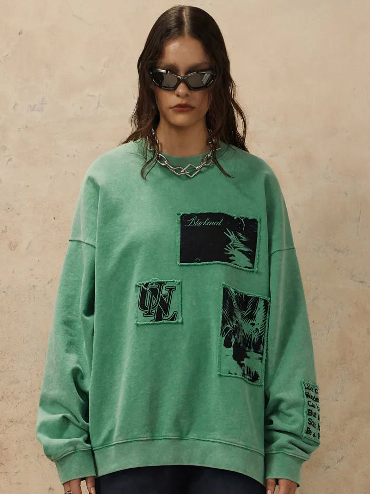 Kentsel Patchwork Sweatshirt