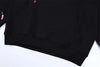 Baharlık Havalı Standart Nakışlı Bol Kesim Kapüşonlu Sweatshirt