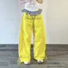 Wide Leg Nakışlı Jogger, model üzerinde — Navra Wear