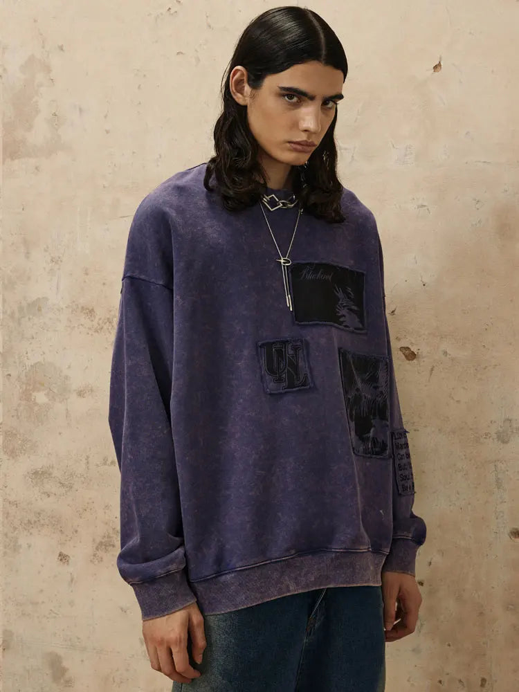 Kentsel Patchwork Sweatshirt