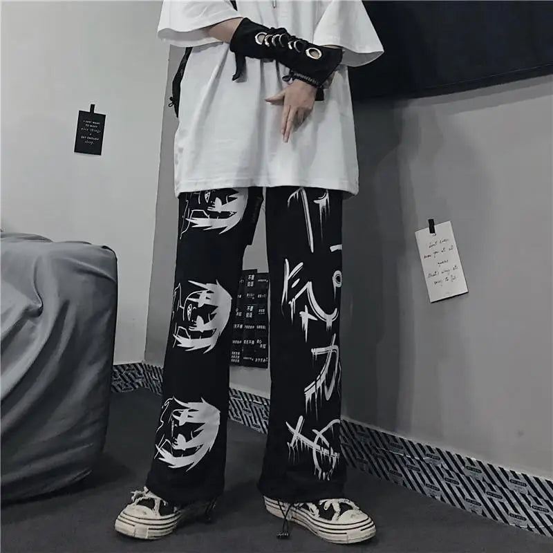 Anime Baskılı Jogger Eşofman Altı