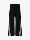 Striped Loose-Fit Wide-Leg Trousers