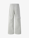 Striped Loose-Fit Wide-Leg Trousers