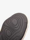 Nakış Yazılı Eskitme Denim Platform Sneaker