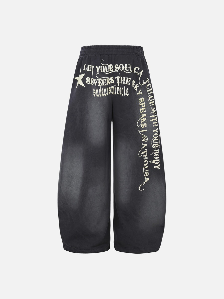 Wide Leg Jogger, yan görünüm — Navra Wear
