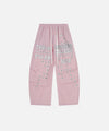 Wide Leg Yıldız Baskılı Pantolon, detay görünüm — Navra Wear