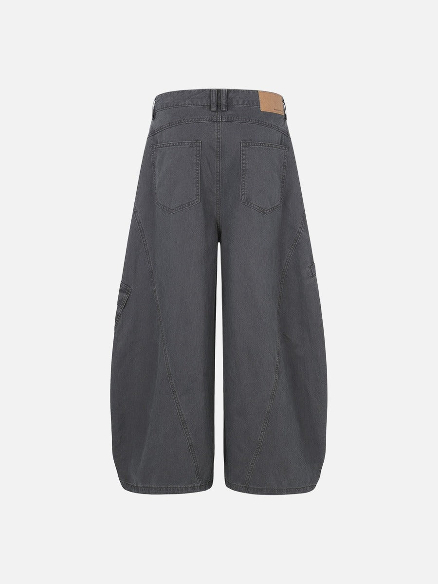 Geniş Paça Kargo Pantolon