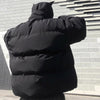 Horn-Detail Hooded Puffer Jacket