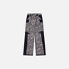 Bol Kesim Kamuflaj Desenli Pantolon, önden görünüm — Navra Wear