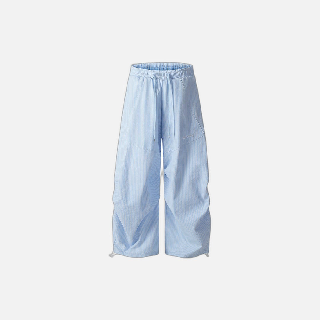 Wide Leg Çizgili Pantolon, detay görünüm — Navra Wear