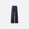 Bol Kesim Çizgili Pantolon, önden görünüm — Navra Wear