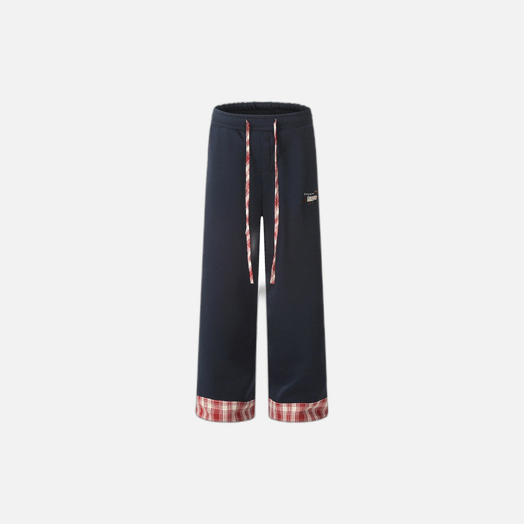Color Block Pantolon, önden görünüm — Navra Wear