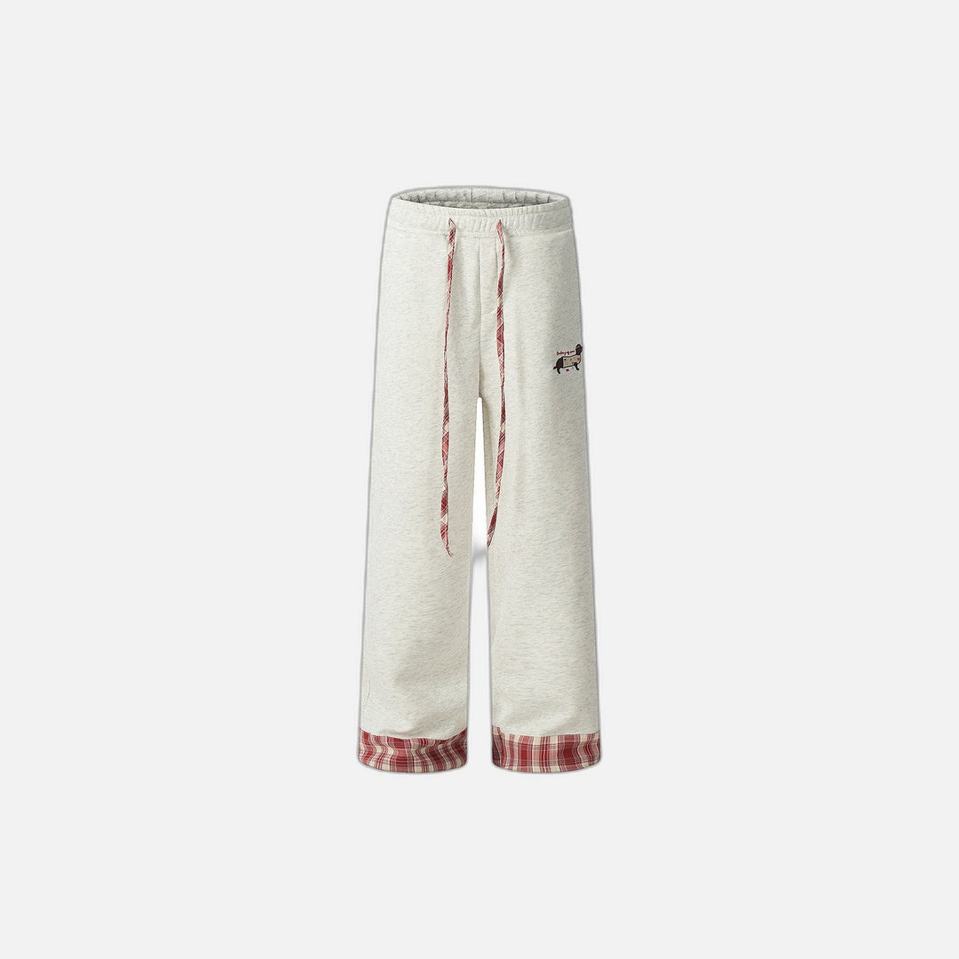 Color Block Pantolon, detay görünüm — Navra Wear