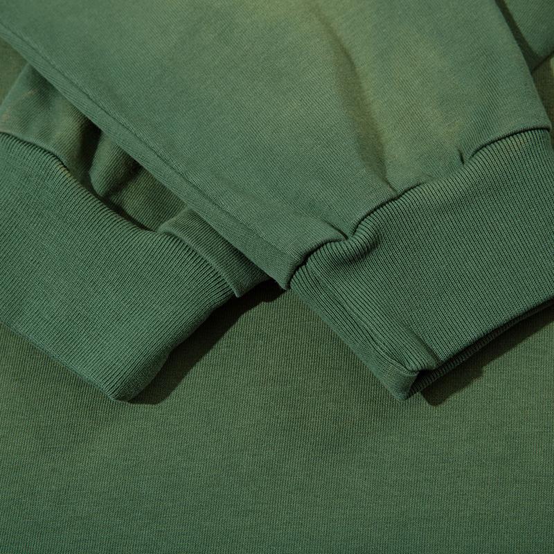 Vintage Baskılı Yıkamalı Sweatshirt